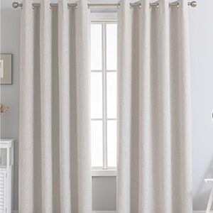 Drapemaster Natural color Curtains 52x96in